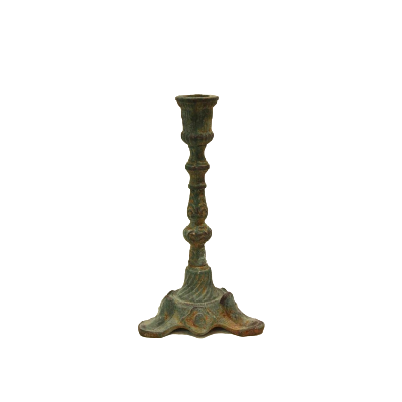 Chandelier en fonte patinée rouille 22 cm - Affari AB