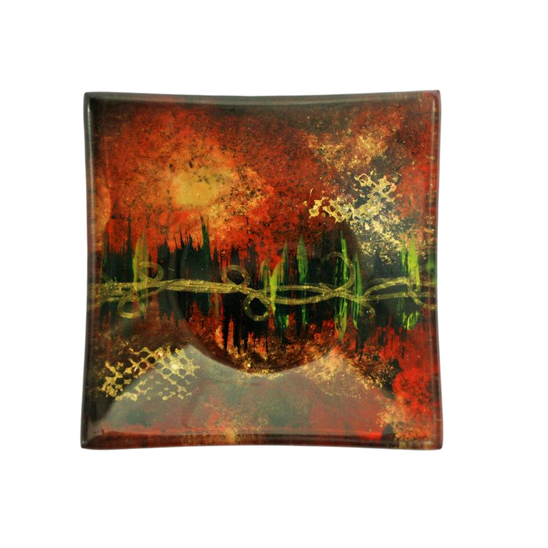 Coupelle en verre décoratif – 9 cm
