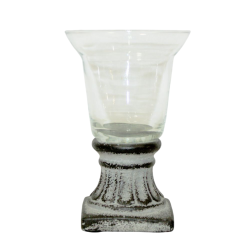 Photophore en verre sur...