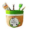 Lot de 3 sacs cache pot « Merci maitresse d’école »