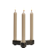 Bougie Bâton classique 20cm Taupe - Bougies la Française
