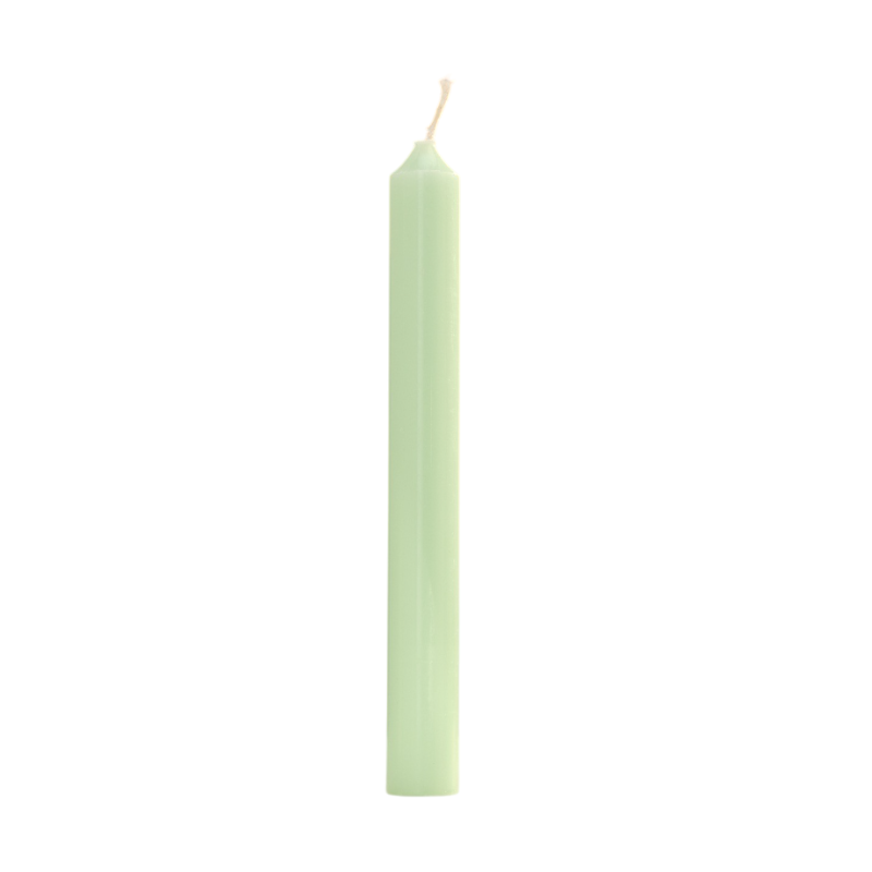 Bougie Bâton classique 20cm Vert guimauve  - Bougies la Française