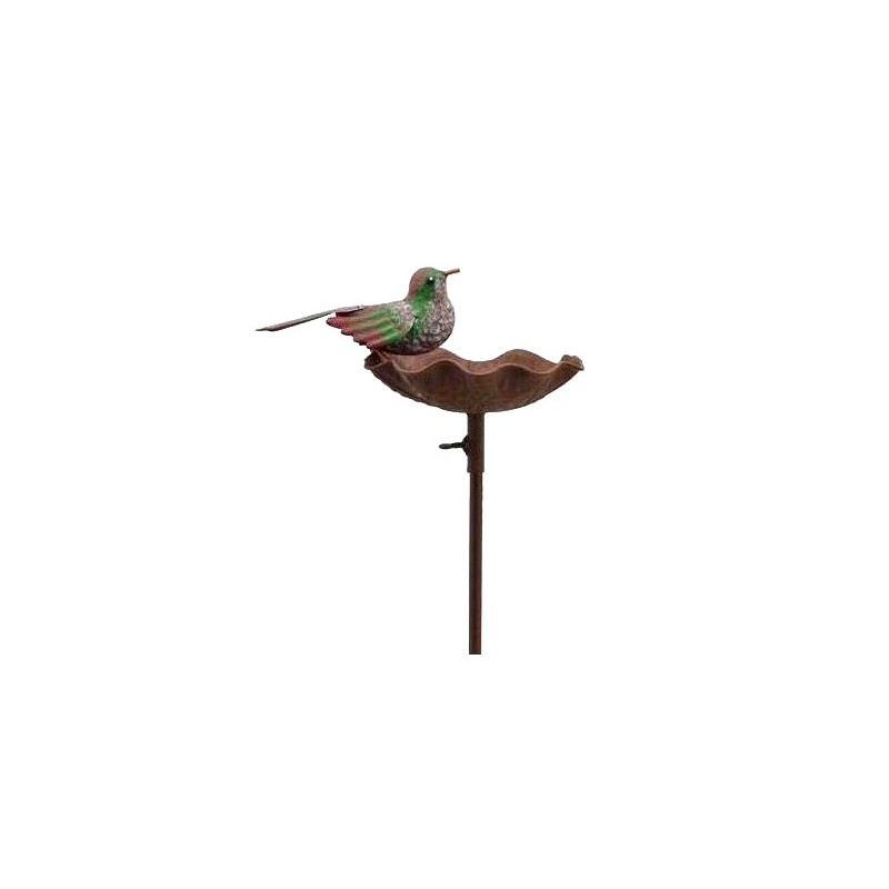 Mangeoire Oiseaux en Métal sur Pied - Dekoratief