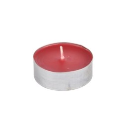 Bougie chauffe-plat rouge...