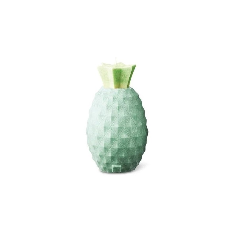 Bougie ananas turquoise/vert - Bougie la française