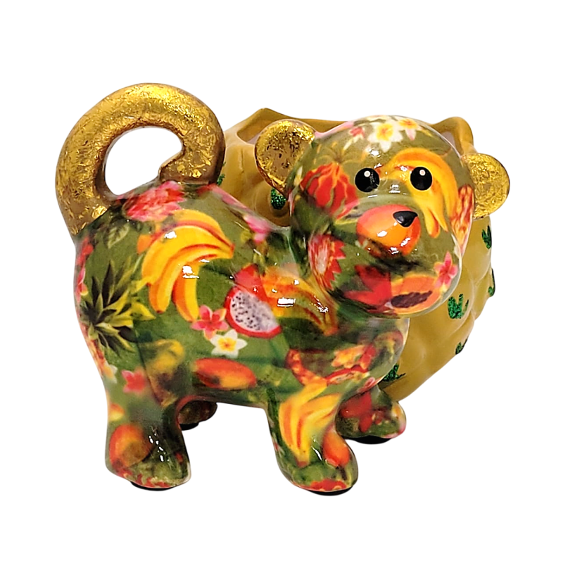 Pot de fleurs Pomme Pidou Bubbles le singe