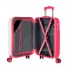 Valise cabine Movom blanche avec cactus