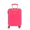Valise cabine Movom blanche avec cactus