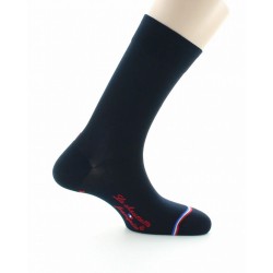 Chaussettes Opéra marine -...