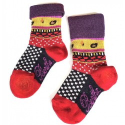 Chaussettes bébé géométrie- Berthe Aux Grand Pieds- BAG9L.2