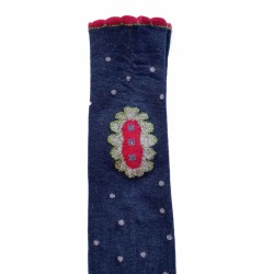 Leggings bleu gris - Berthe...