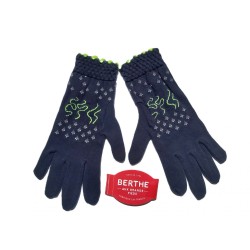 Gants bleus - Berthe Aux Grands Pieds