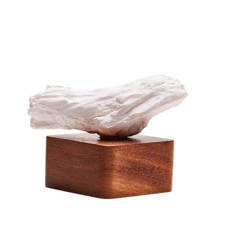 HIBA diffuseur sculture en bois et ceramique ANOQ