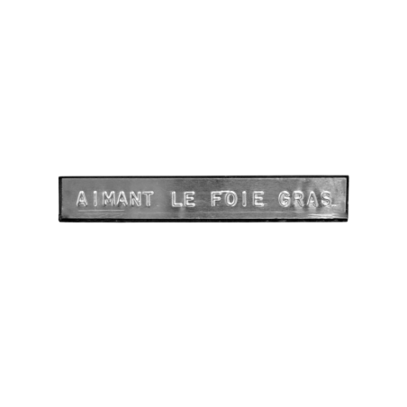 Aimant humoristique «Aimant le foie gras»