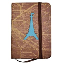 Calepin Paris bleu