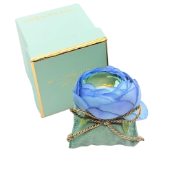 Coussin fleur à parfumer vert – Atelier Catherine Masson