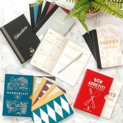 Coffret 5 carnets de voyage ' Wanderlust ' Designworks Ink.