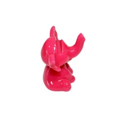 Porte lunettes éléphant rose