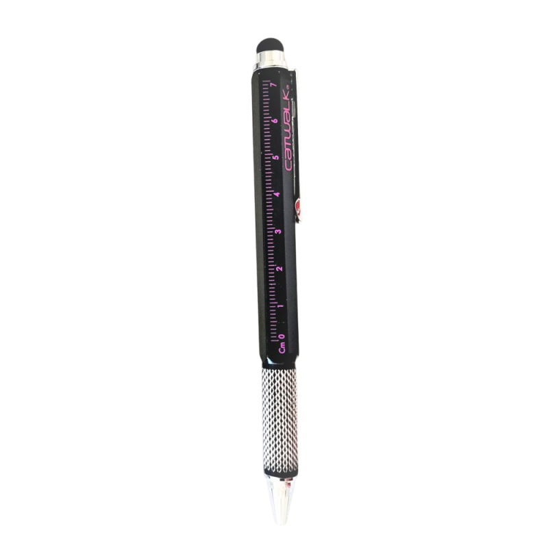 Stylo Tactile Multifonction CATWALK – Noir/rose