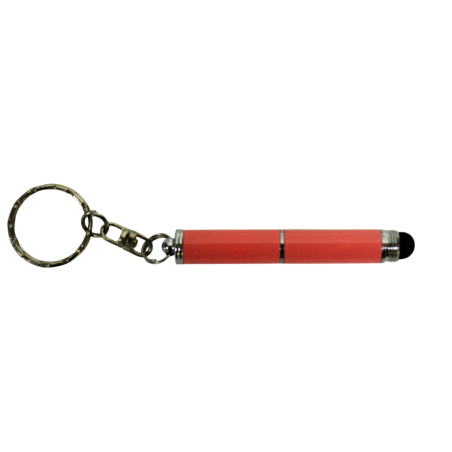 Stylo tactile porte clés rose