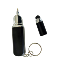 Stylo bille rouge à lèvre porte clés
