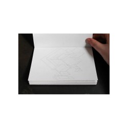 Carnet de cartes postal aquarelle  Style Bauhaus