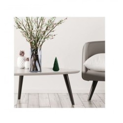 Bougie Sapin Noël Vert Metal -Candellana
