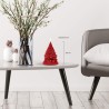 Bougie Sapin Cadeaux Rouge Metal-Candellana