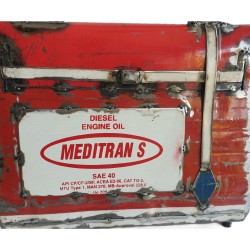 Sac Sculpture en métal "MEDITRAN'S"
