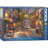 Puzzle 1000 pièces Rue piétonne française