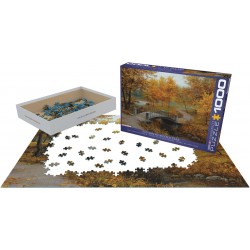 Puzzle 1000 pièces Vieux parc en automne