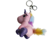 Porte-clés Licorne en peluche