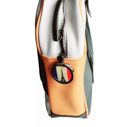 Porte-clés clips Upper Bag Key-"Tours Eiffel Tricolore"
