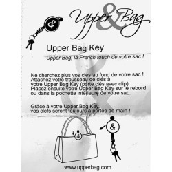 Porte-clés clips Upper Bag Key-Drapeau américain