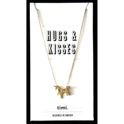 Collier Licorne or - Timi