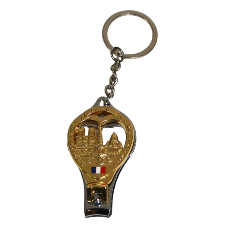 Porte-clefs coupe-ongles décapsuleur Paris