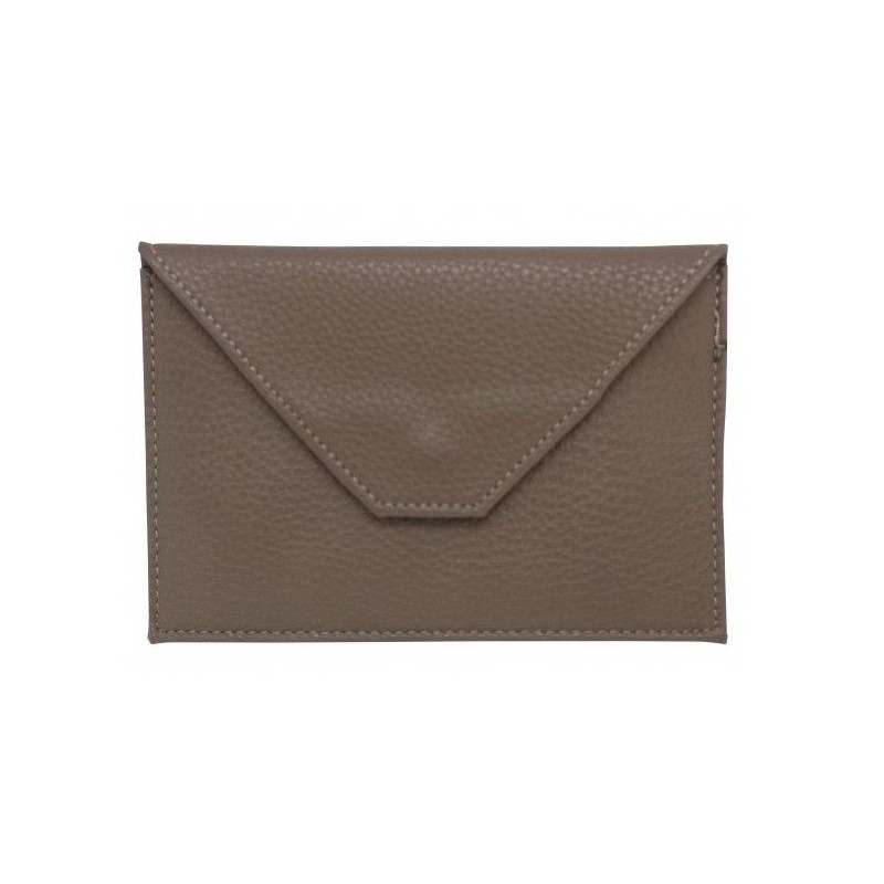 Porte-documents Enveloppe Taupe