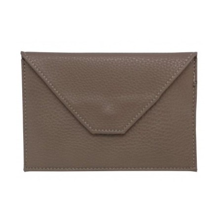 Porte-documents Enveloppe Taupe