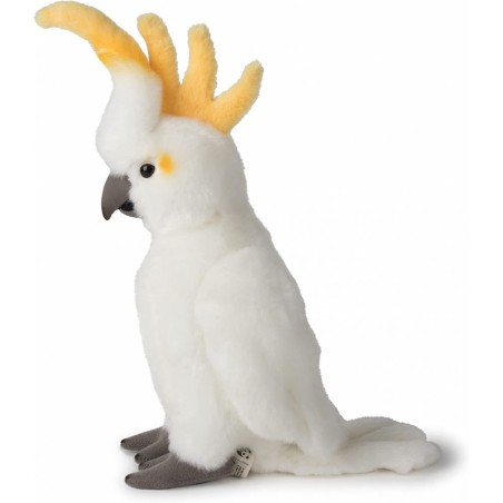 Peluche WWF oiseau tropical Blanc - 14 cm