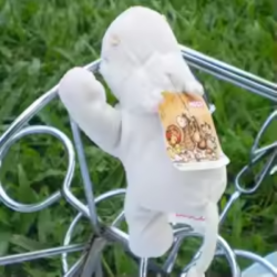 Peluche magnet Hippo beige - NICI