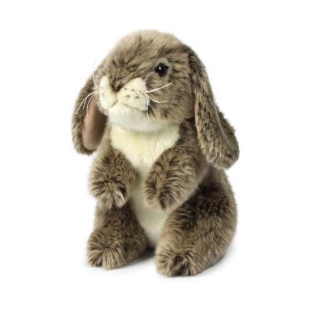 Peluche Lapin debout Marron 18 cm - Anna Club Plush