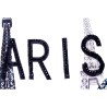 T-shirt Paris "Les roses et les strass"