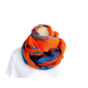 Foulard à rayures Orange