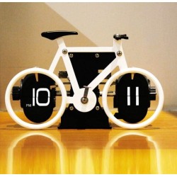 Horloge forme vélo chiffres...