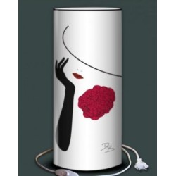 Lampe à poser "La vie en Do" Gant noir
