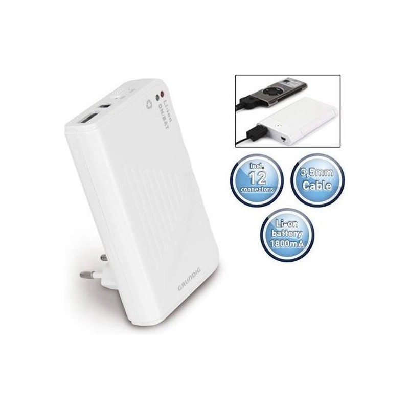 Kit de recharge Grundig avec 12 adaptateurs