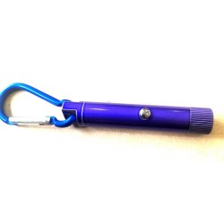 Pointeur laser en métal bleu