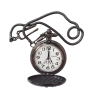 Montre à gousset Noire Paris 4 monuments GM