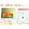 Kit Horloge Murale 3D -