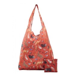 Sac cabas pliable rouge...